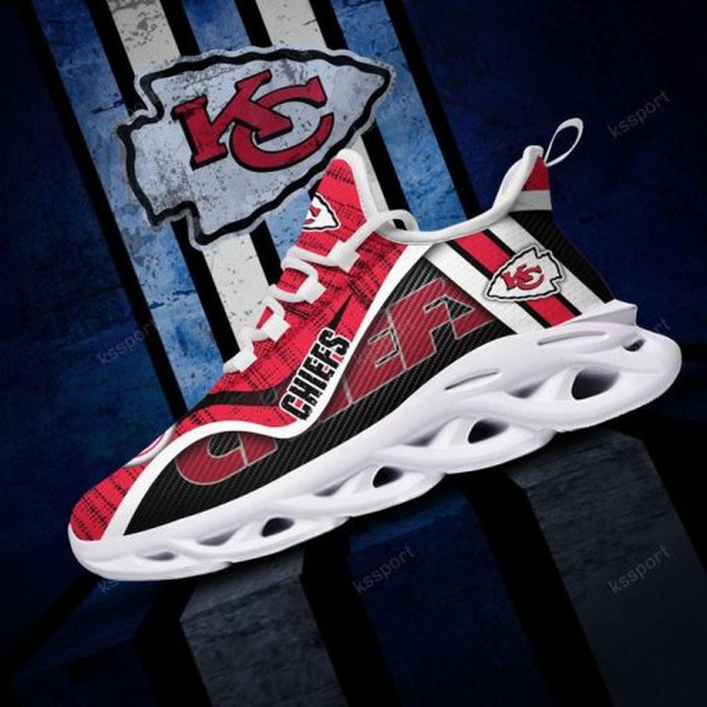 Ideafootwear Kansas City Chiefs Max Soul Shoes Sneakers For Men And Women 22