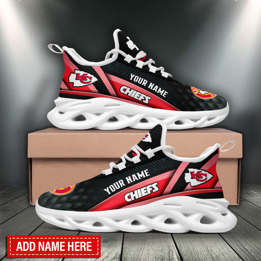 Ideafootwear Kansas City Chiefs Max Soul Shoes Sneakers For Men And Women 47