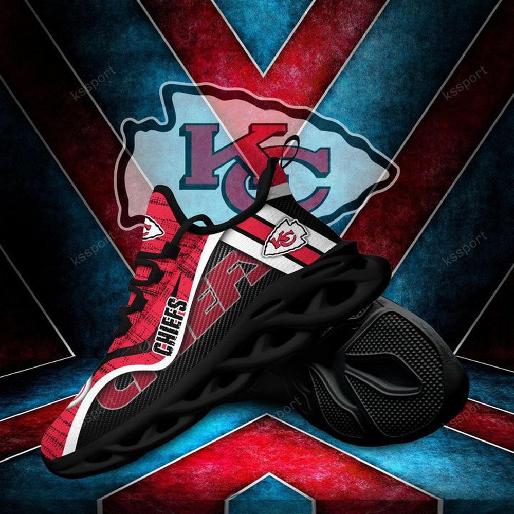 Ideafootwear Kansas City Chiefs Max Soul Shoes Sneakers For Men And Women 22