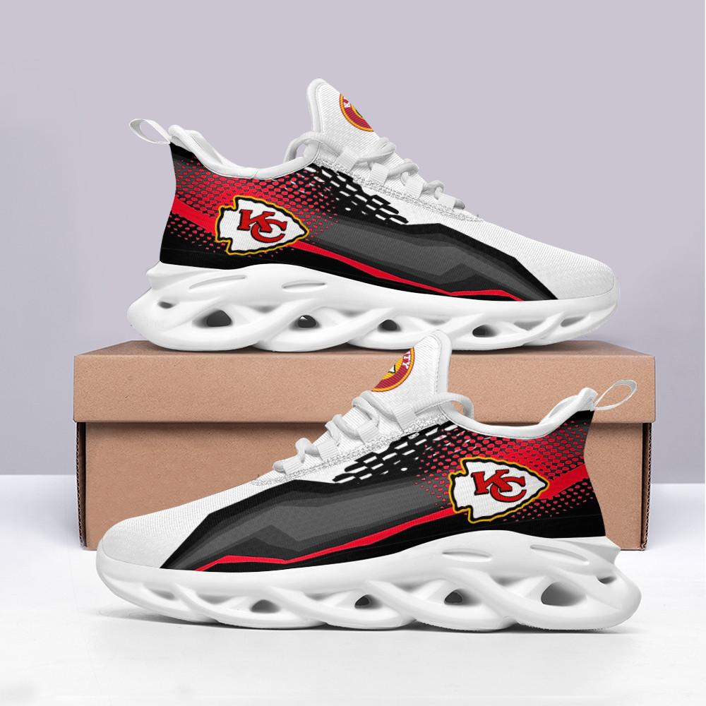 Ideafootwear Kansas City Chiefs Max Soul Shoes Sneakers For Men And Women 8