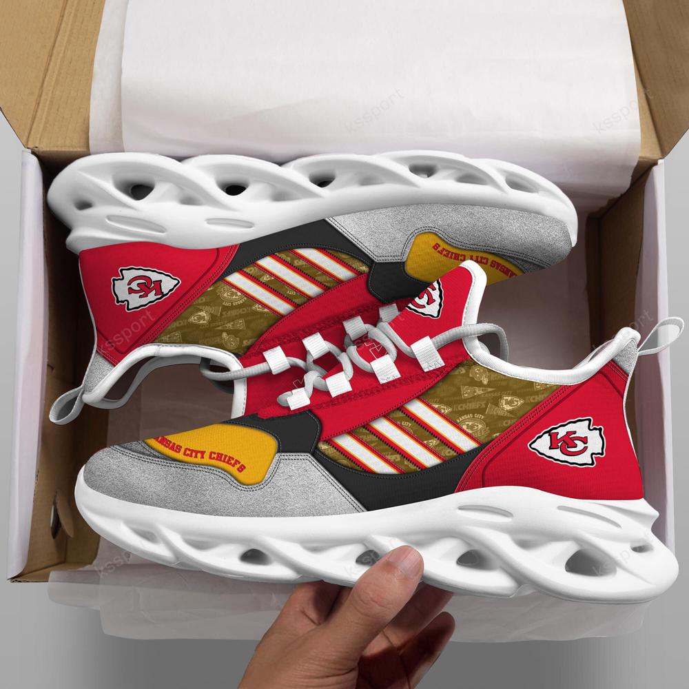 Ideafootwear Kansas City Chiefs Max Soul Shoes Sneakers For Men And Women 14