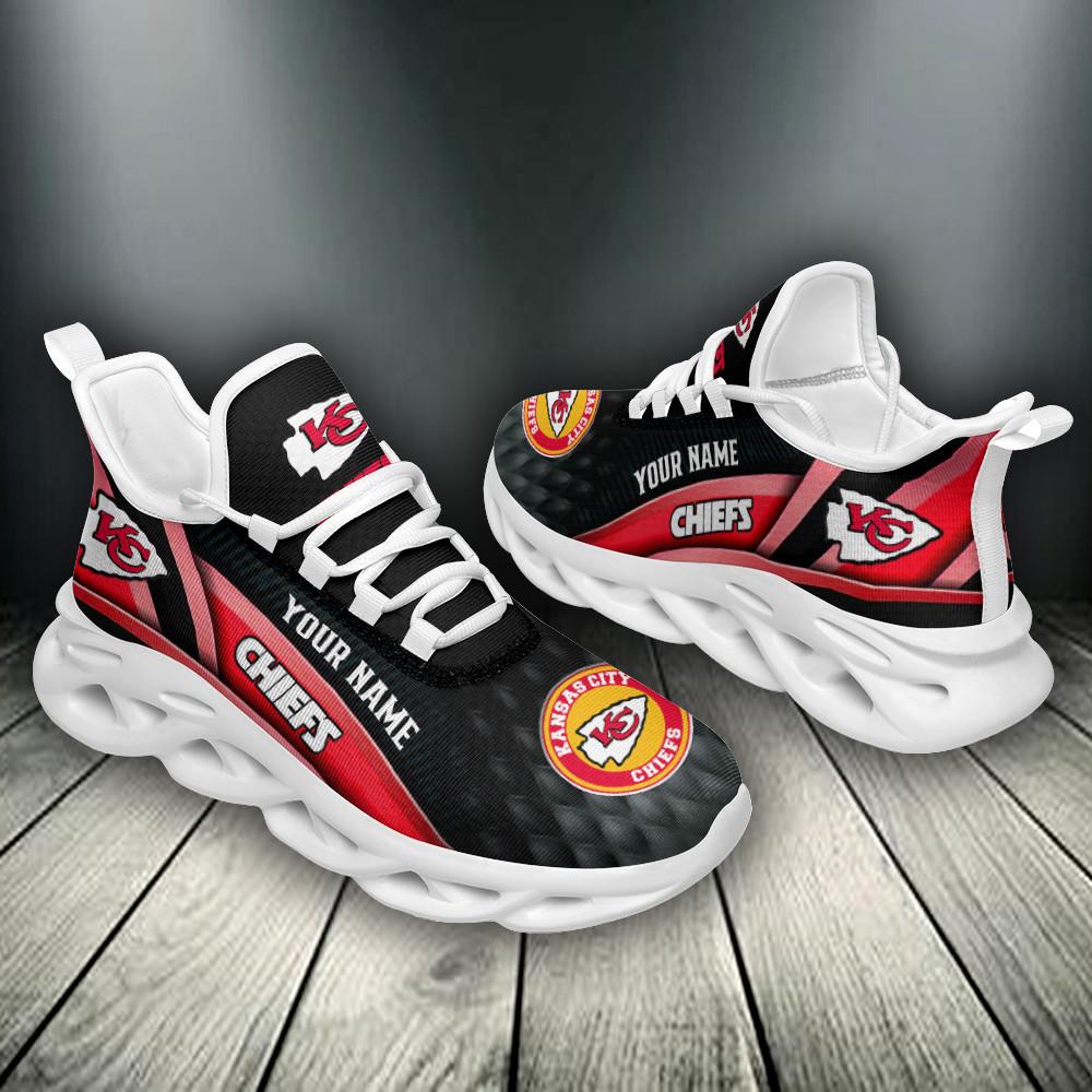 Ideafootwear Kansas City Chiefs Max Soul Shoes Sneakers For Men And Women 47
