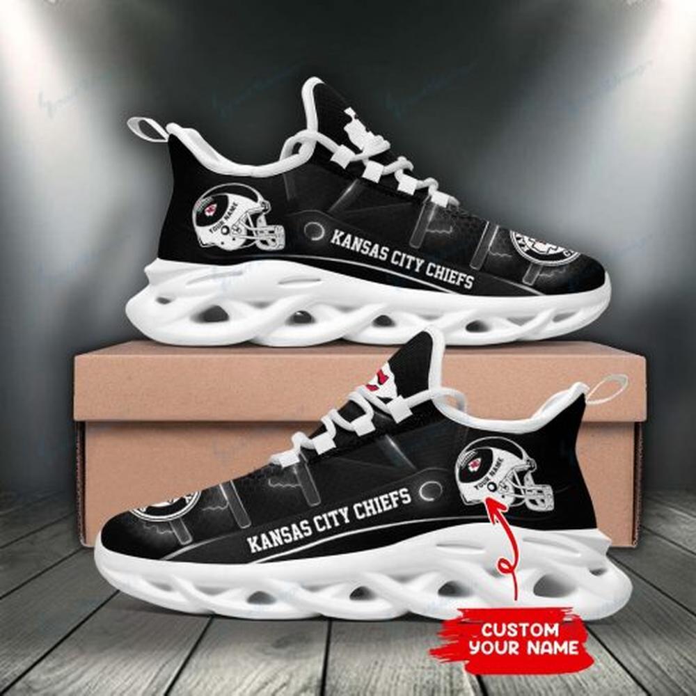 Ideafootwear Kansas City Chiefs Max Soul Shoes Sneakers For Men And Women 41