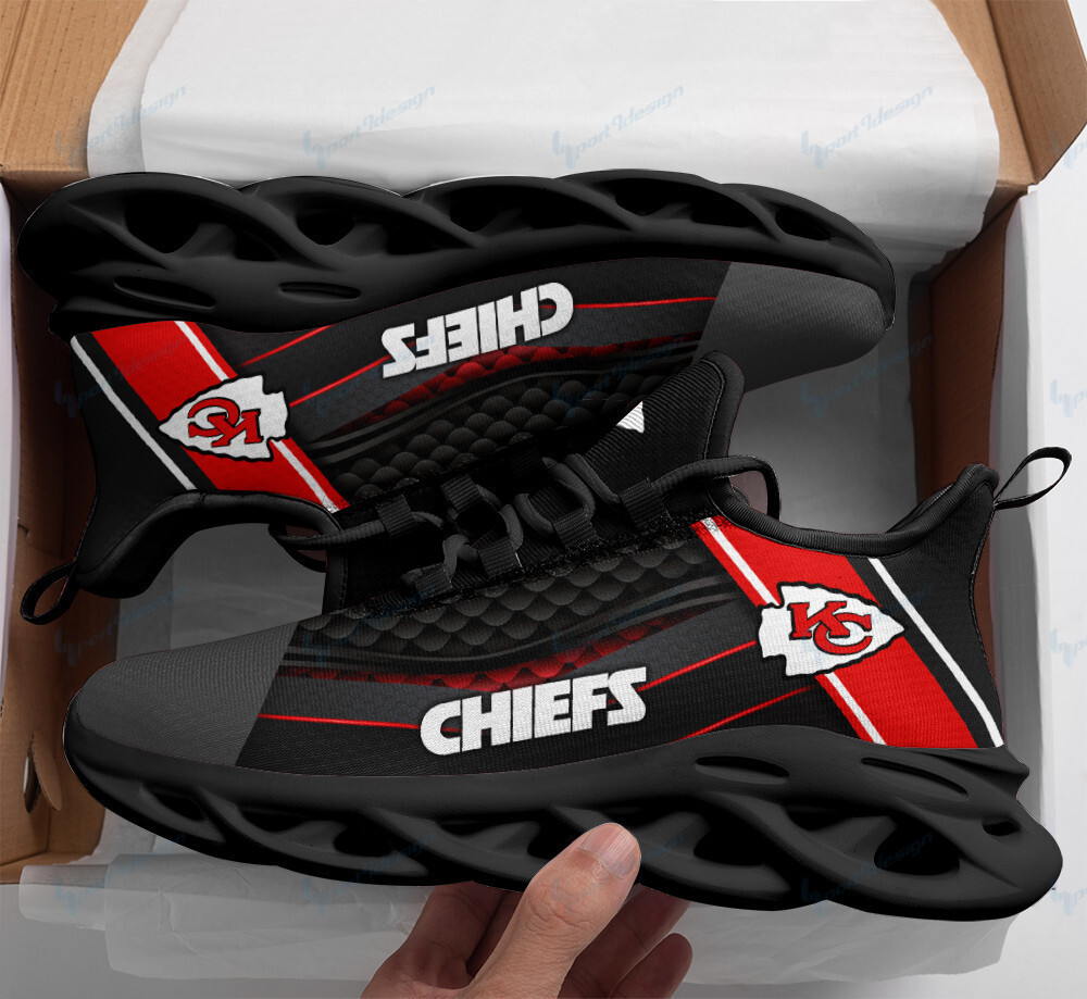 Ideafootwear Kansas City Chiefs Max Soul Shoes Sneakers For Men And Women 20