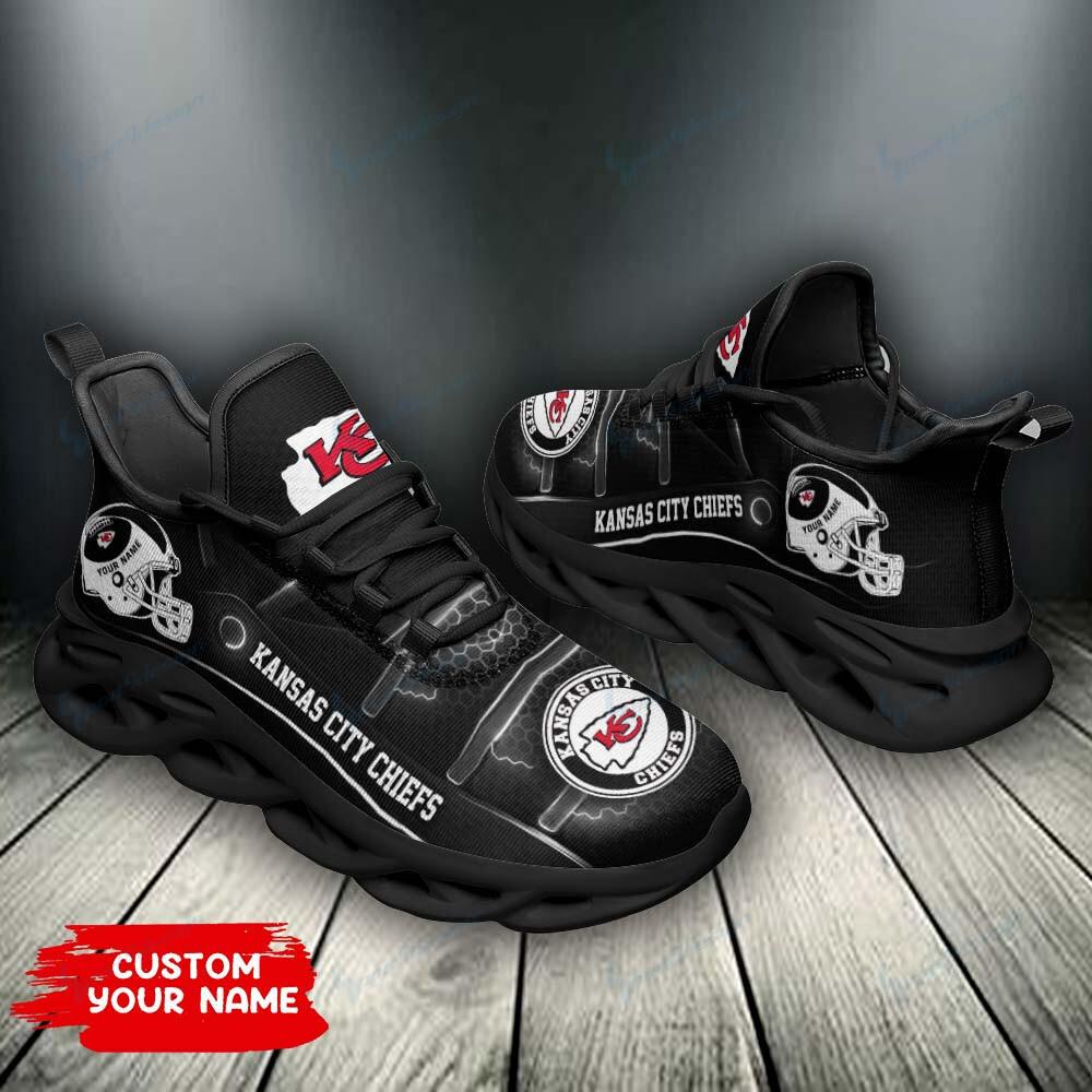 Ideafootwear Kansas City Chiefs Max Soul Shoes Sneakers For Men And Women 41