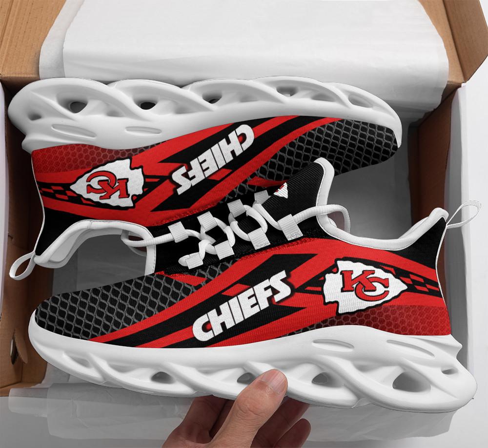 Ideafootwear Kansas City Chiefs Max Soul Shoes Sneakers For Men And Women 76