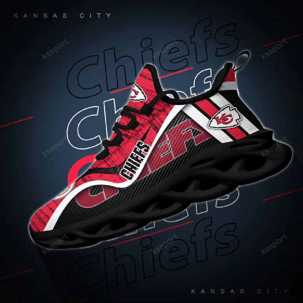 Ideafootwear Kansas City Chiefs Max Soul Shoes Sneakers For Men And Women 22