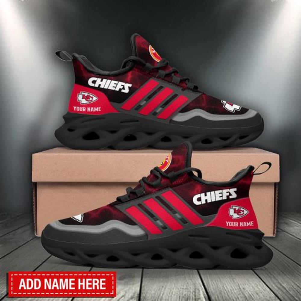 Ideafootwear Kansas City Chiefs Max Soul Shoes Sneakers For Men And Women 45