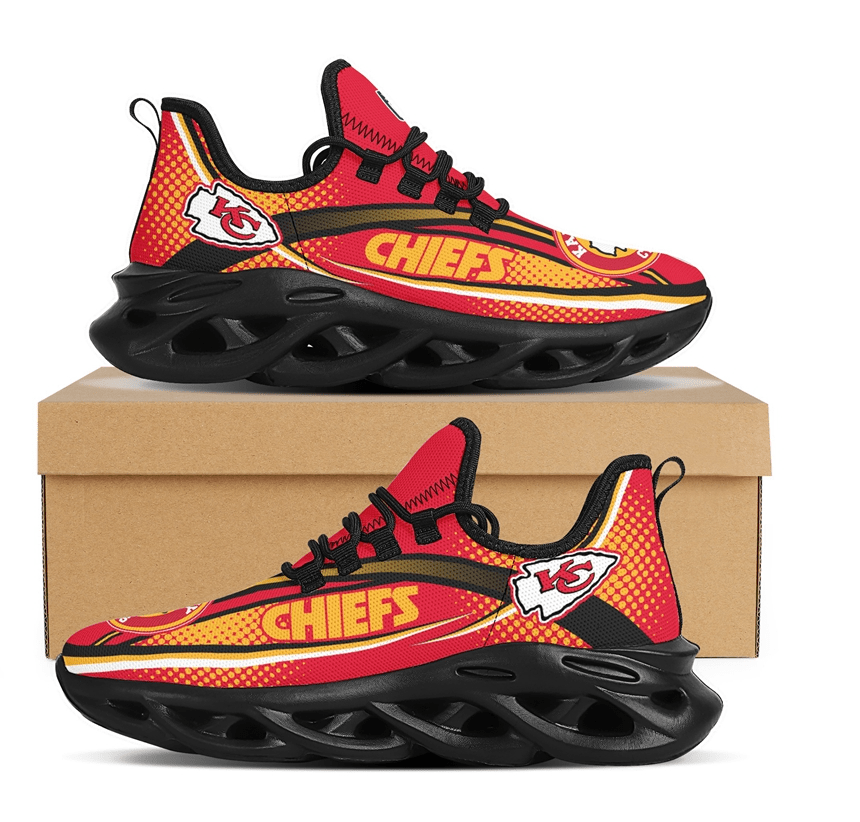 Ideafootwear Kansas City Chiefs Max Soul Shoes Sneakers For Men And Women 28