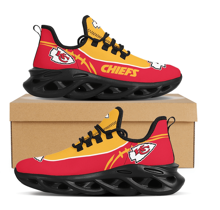 Ideafootwear Kansas City Chiefs Max Soul Shoes Sneakers For Men And Women 29