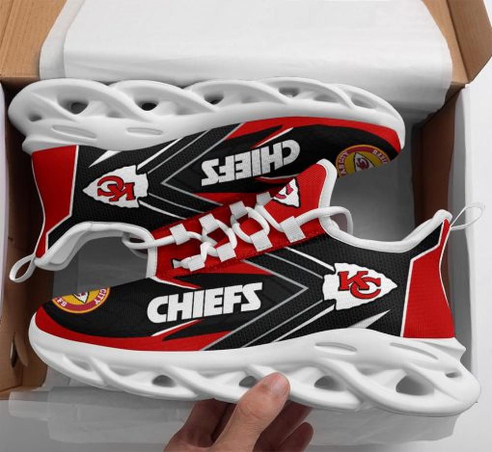Ideafootwear Kansas City Chiefs Max Soul Shoes Sneakers For Men And Women 6
