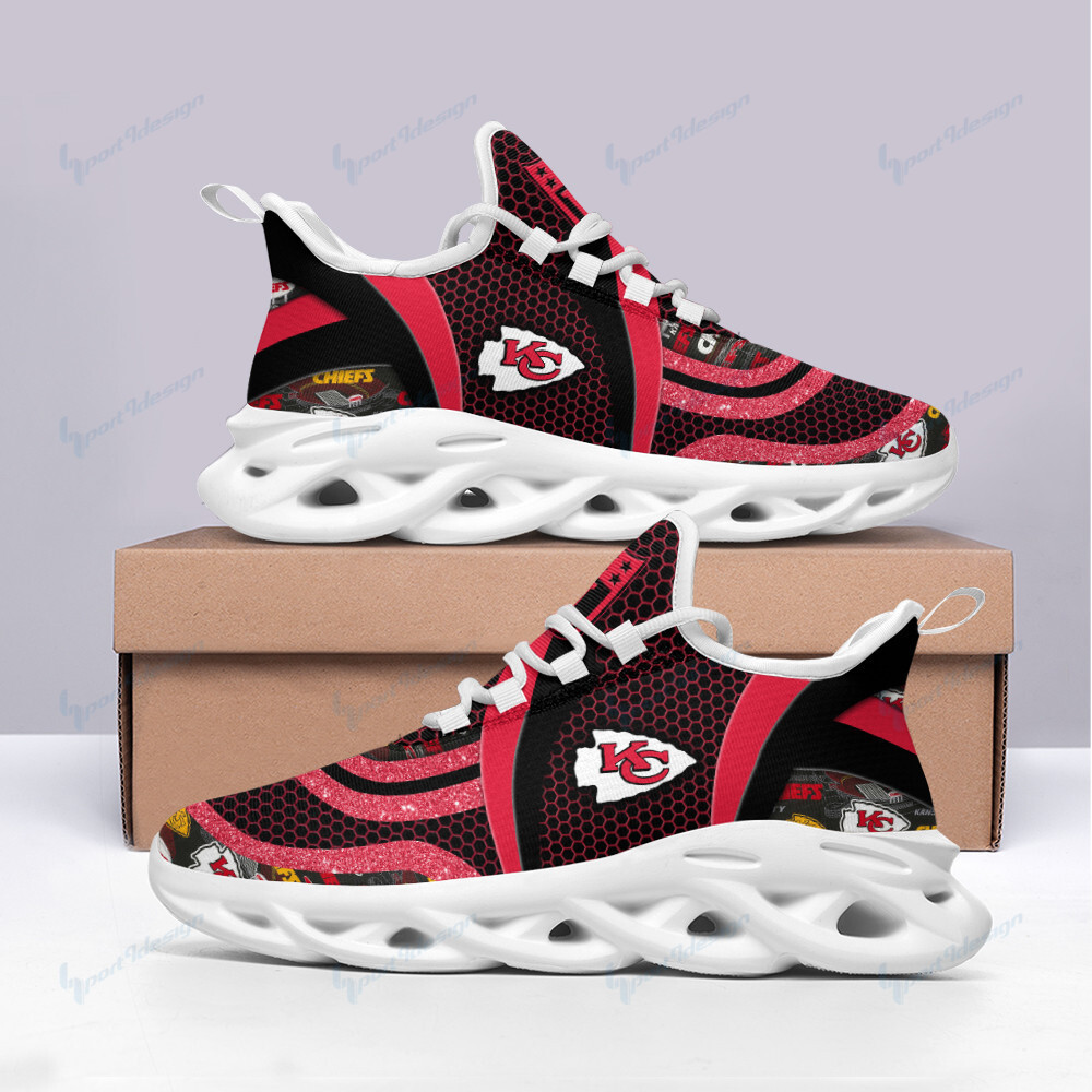 Ideafootwear Kansas City Chiefs Max Soul Shoes Sneakers For Men And Women 18