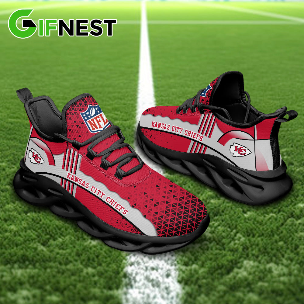 Ideafootwear Kansas City Chiefs Max Soul Shoes Sneakers For Men And Women 25