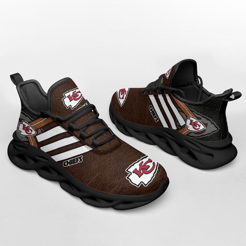 Ideafootwear Kansas City Chiefs Max Soul Shoes Sneakers For Men And Women 50