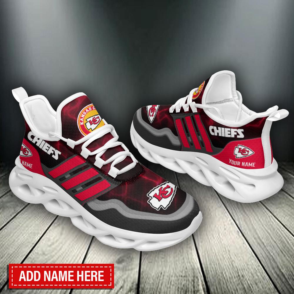 Ideafootwear Kansas City Chiefs Max Soul Shoes Sneakers For Men And Women 45