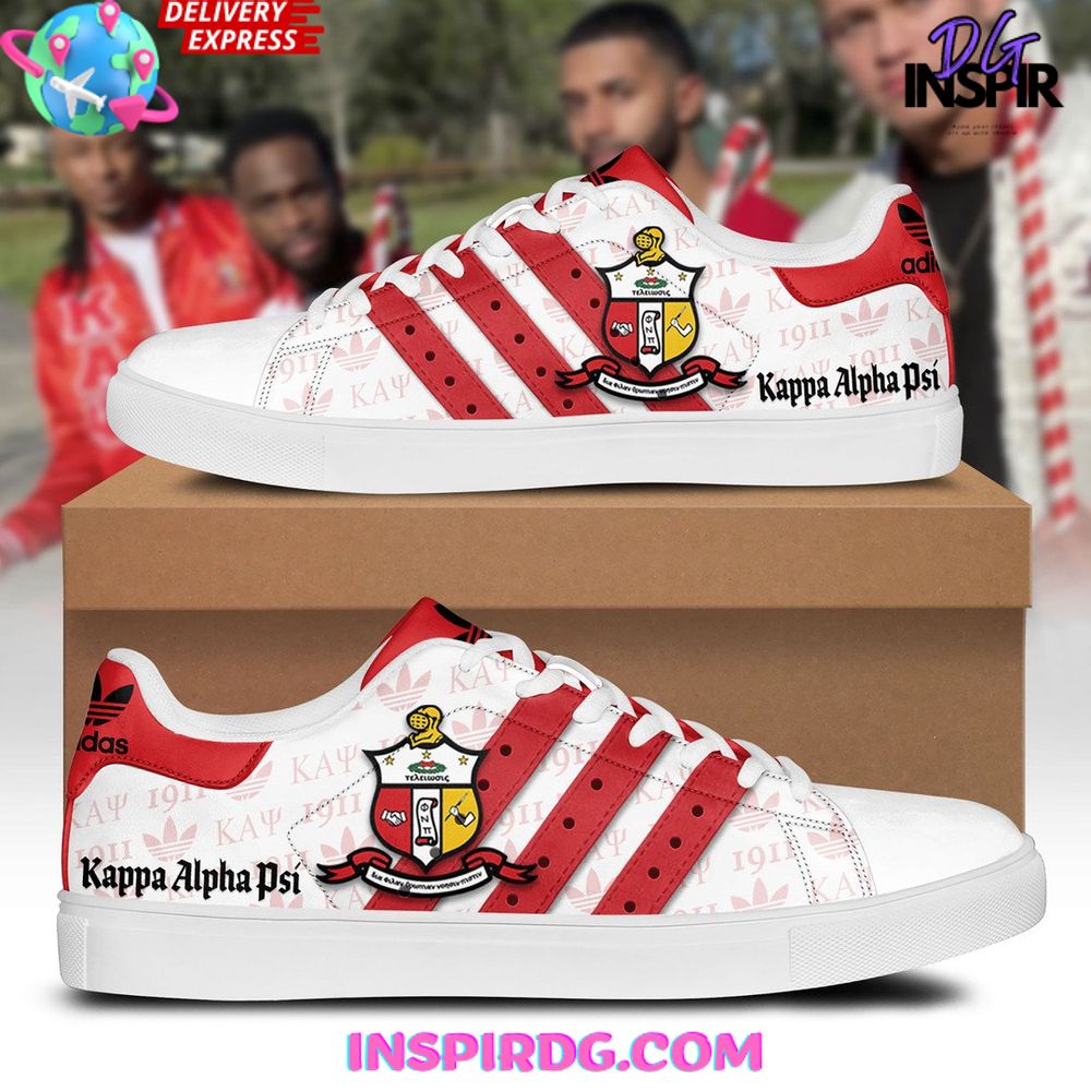 Ideafootwear Kappa Alpha Psi Skate Stan Shoes Sneakes For Men And Women 1