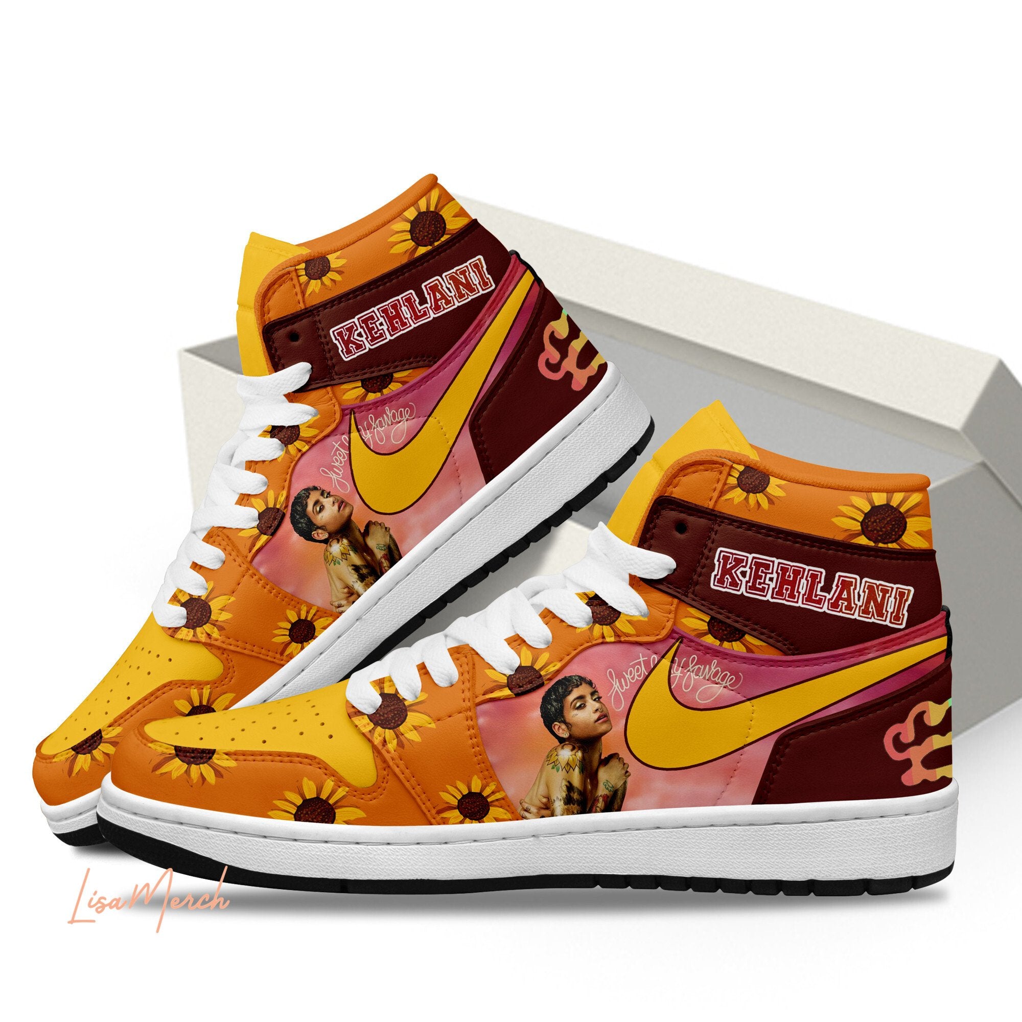 Ideafootwear Kehlani AJ1 High Sneakers Shoes For Men And Women 1