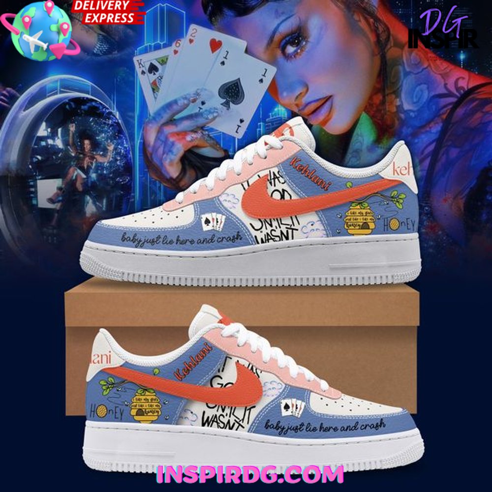 Ideafootwear Kehlani Honey and Cards Air Low-Top Sneakers Shoes For Men And Women 1