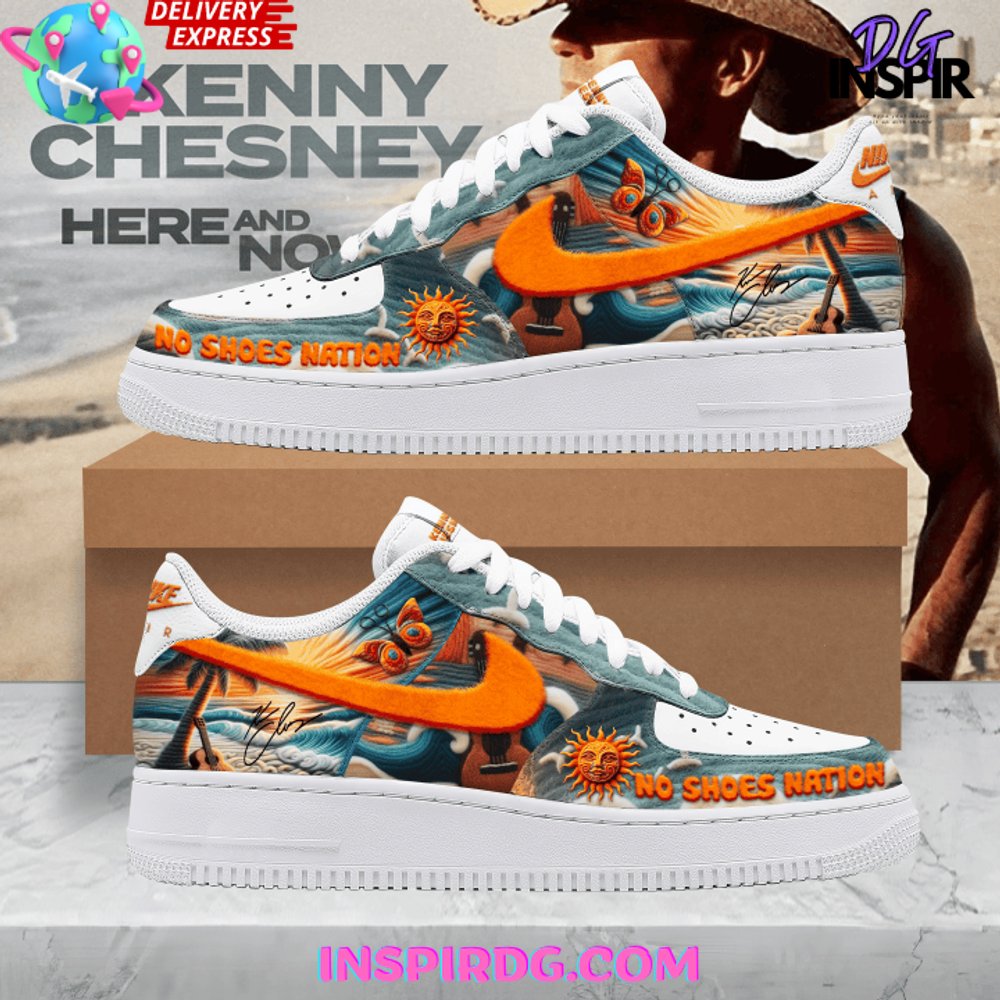 Ideafootwear Kenny Chesney Air Low-Top Sneakers Shoes For Men And Women 7
