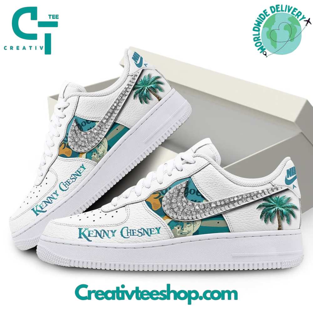 Ideafootwear Kenny Chesney Palm Tree  Air Low-Top Sneakers Shoes For Men And Women 1