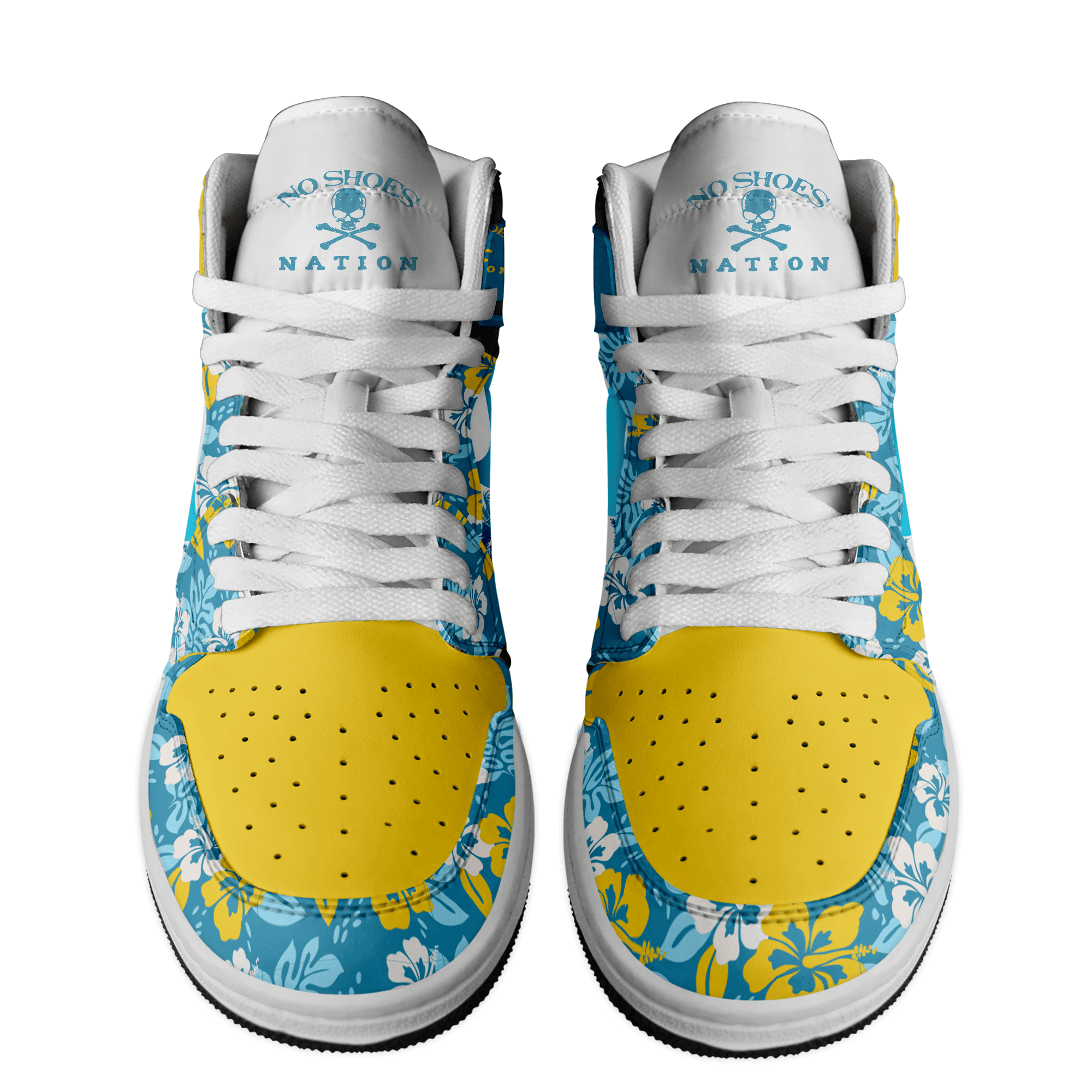Ideafootwear Kenny Chesney AJ1 High Sneakers Shoes For Men And Women 4