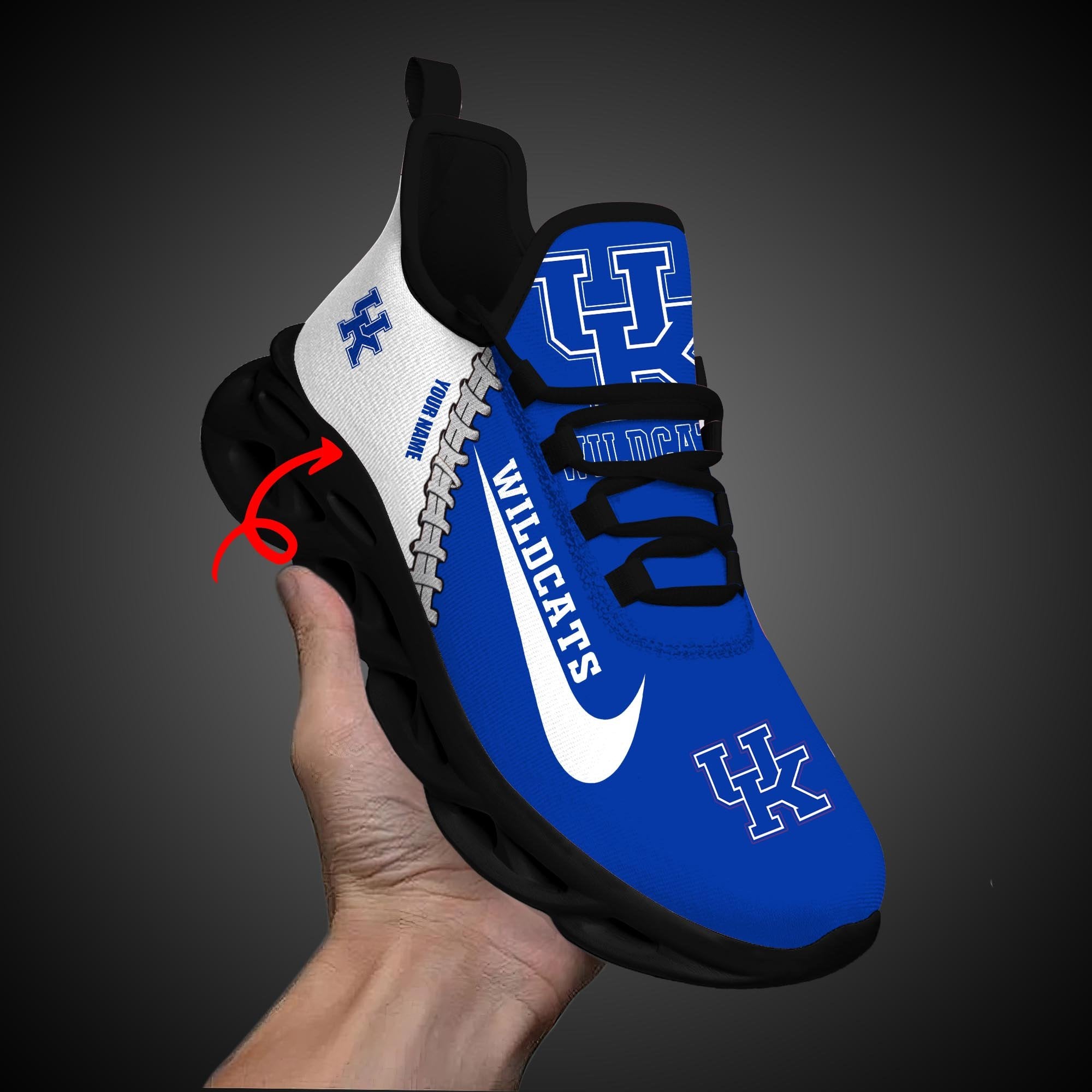 Ideafootwear Kentucky Wildcats Max Soul Shoes Sneakers For Men And Women 2