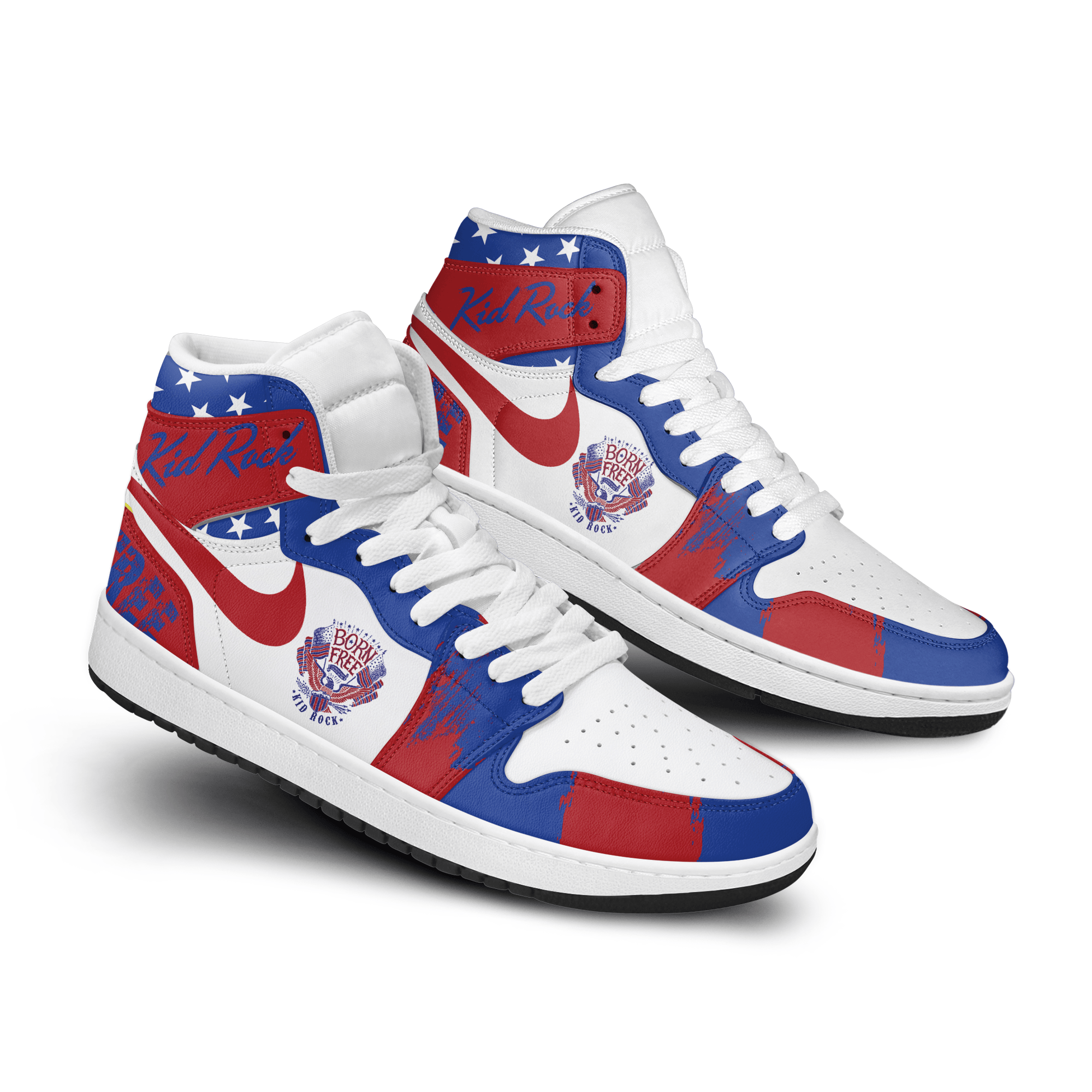 Ideafootwear Kid Rock AJ1 High Sneakers Shoes For Men And Women 1