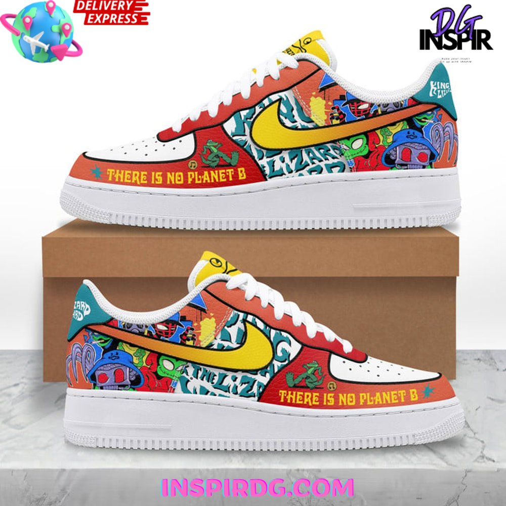 Ideafootwear King Gizzard &amp; The Lizard Wizard Air Low-Top Sneakers Shoes For Men And Women 2