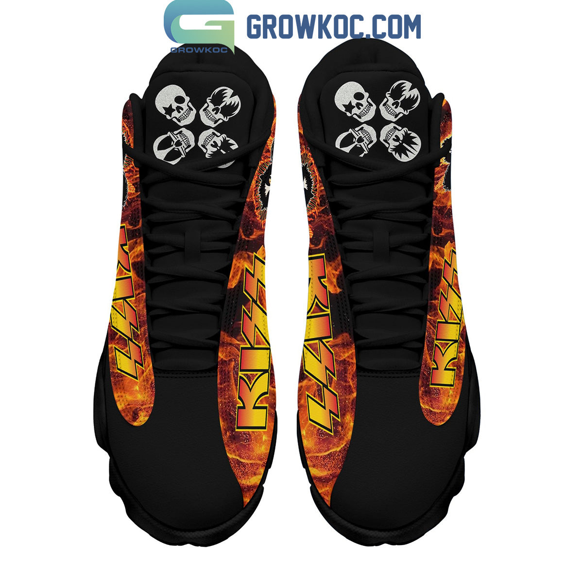 Ideafootwear Kiss AJ13 Sneakers Shoes For Men And Women 1