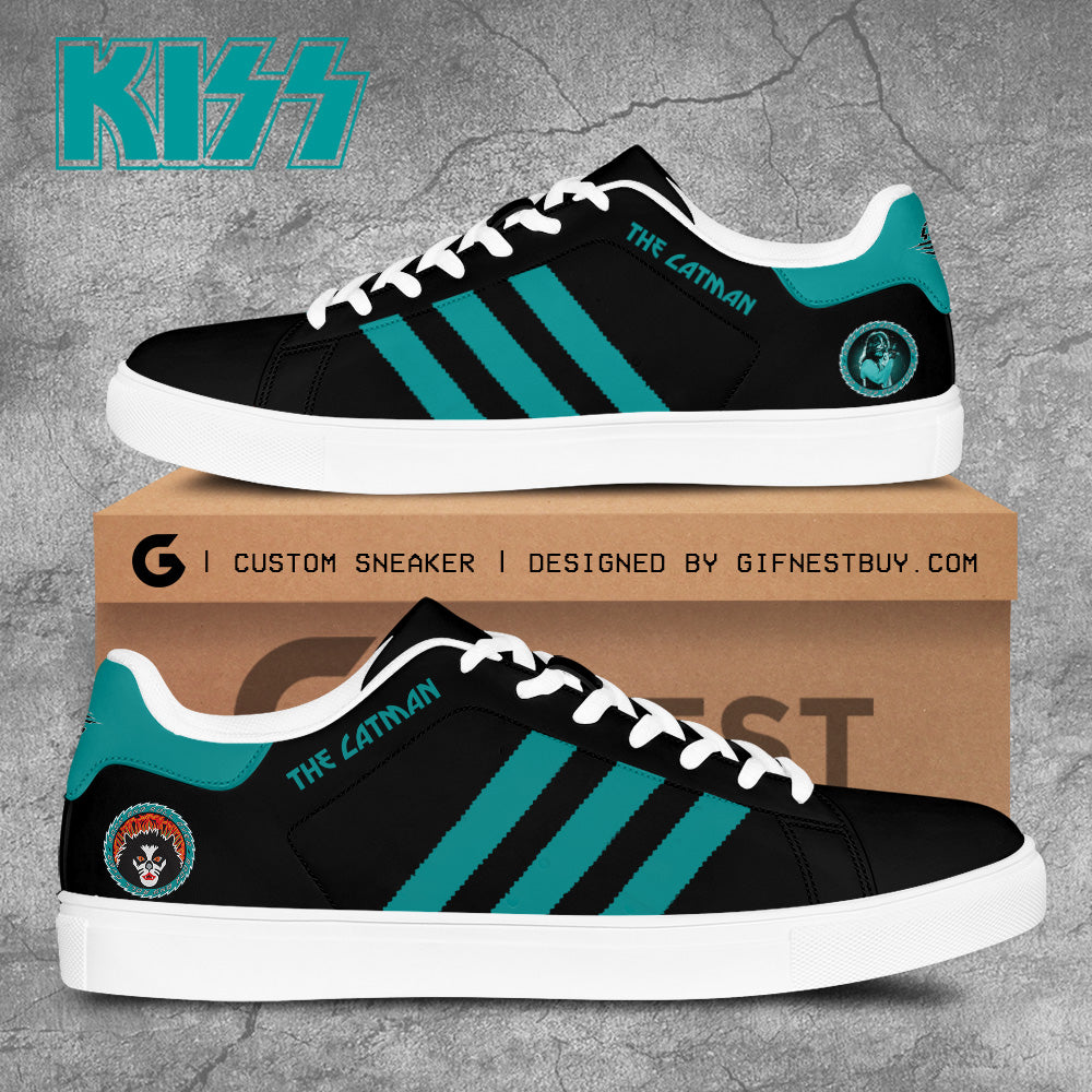 Ideafootwear Kiss Band Skate Stan Shoes Sneakes For Men And Women 4