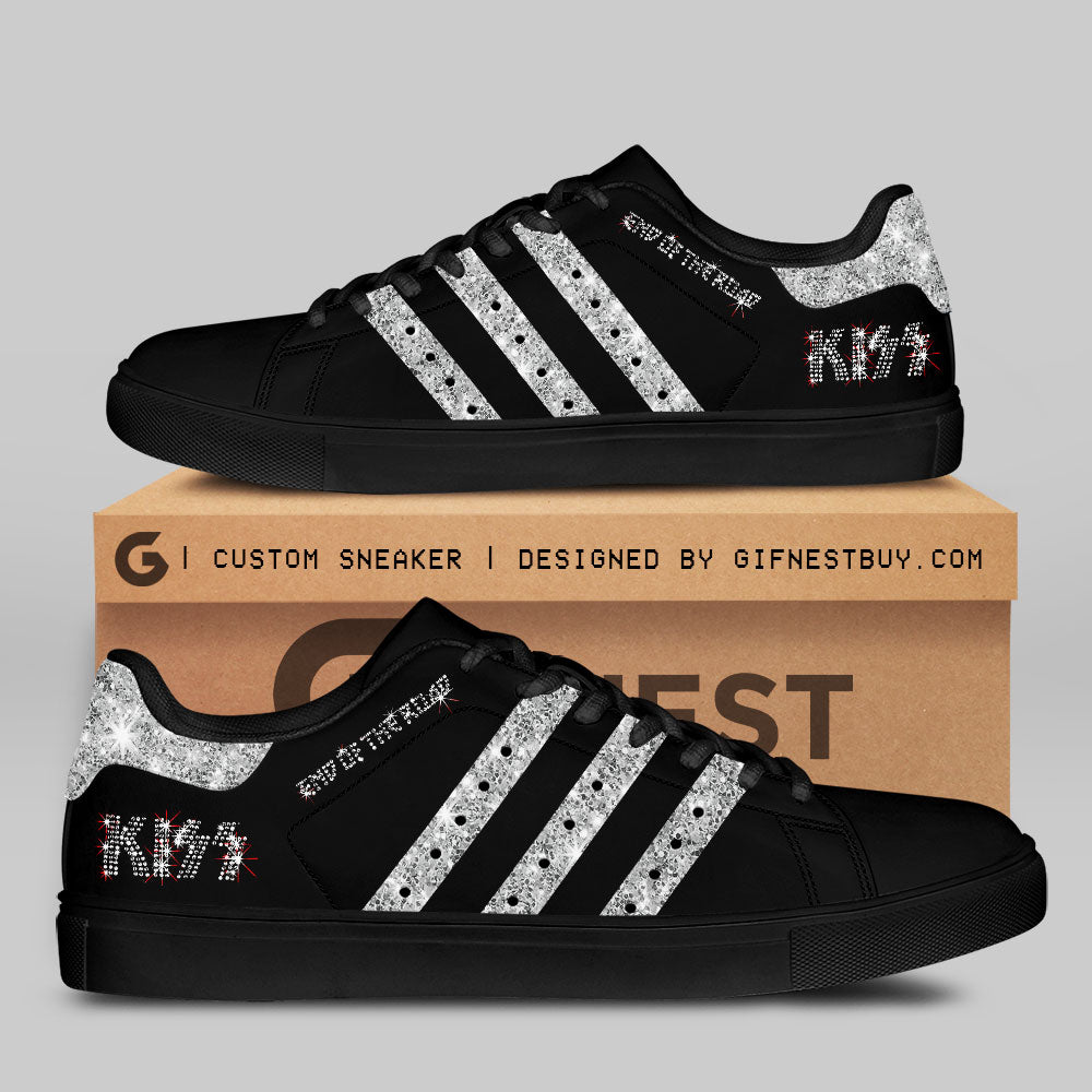 Ideafootwear Kiss Band Skate Stan Shoes Sneakes For Men And Women 2