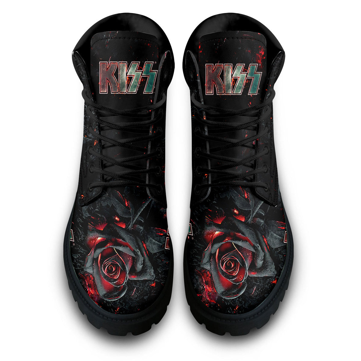 Ideafootwear Kiss AJ1 High Sneakers Shoes For Men And Women 5