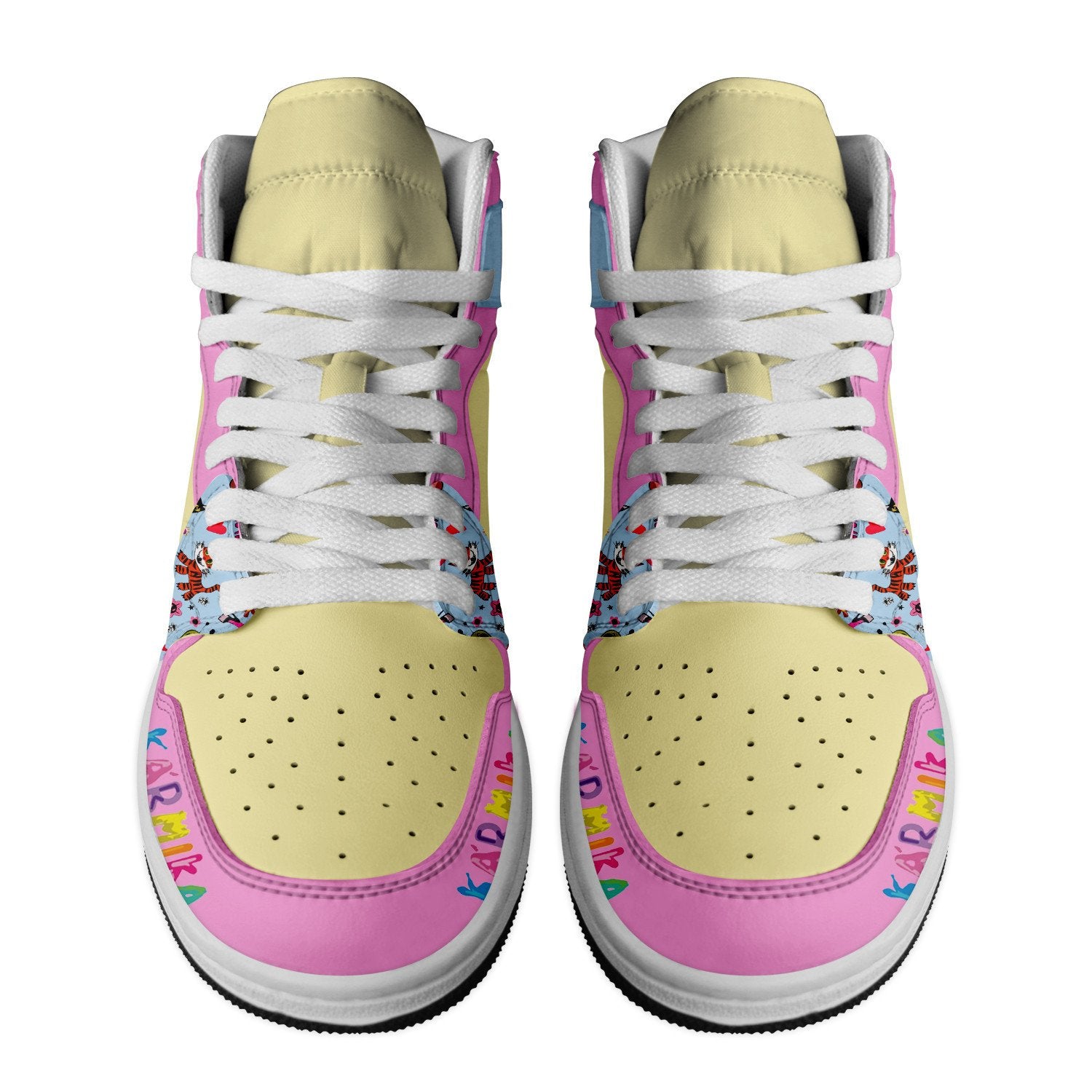 Ideafootwear Korn AJ1 High Sneakers Shoes For Men And Women 1