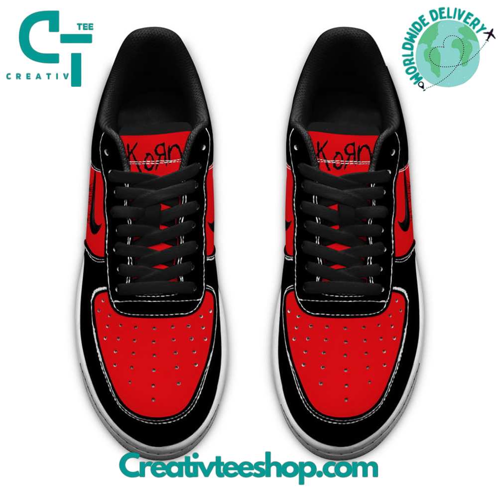 Ideafootwear Korn Band The Nothing  Air Low-Top Sneakers Shoes For Men And Women 1