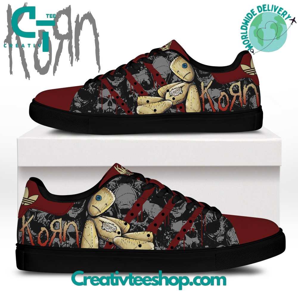 Ideafootwear Korn Nu Metal Band  Skate Stan Shoes Sneakes For Men And Women 1