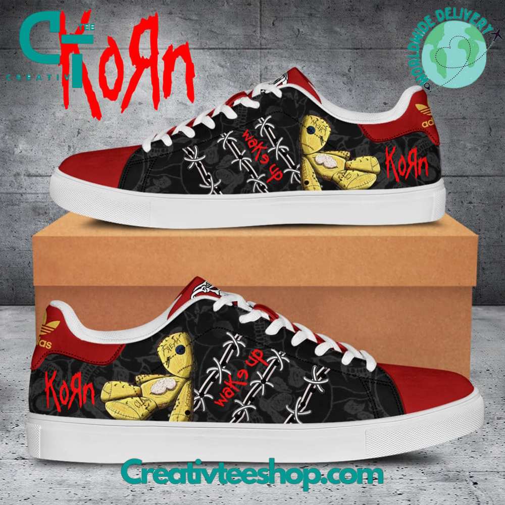 Ideafootwear Korn Wake Up  Skate Stan Shoes Sneakes For Men And Women 1