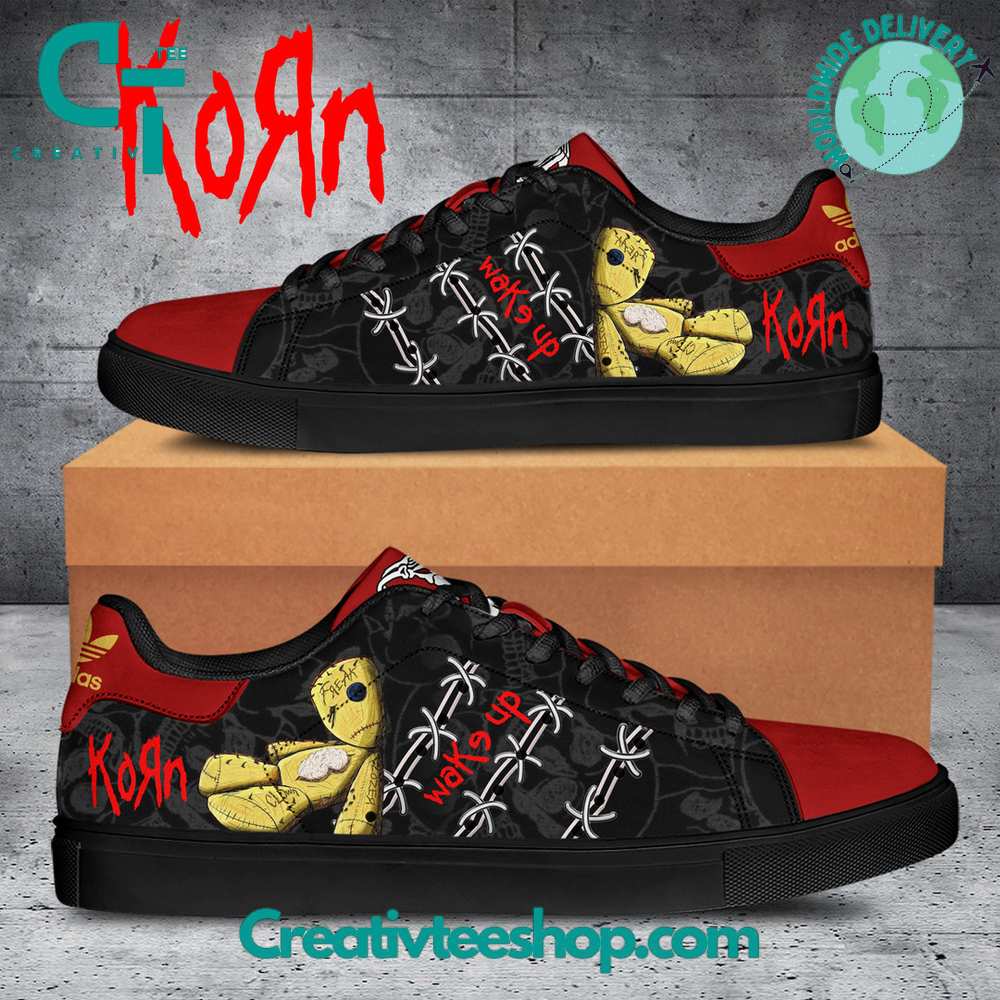 Ideafootwear Korn Wake Up  Skate Stan Shoes Sneakes For Men And Women 1