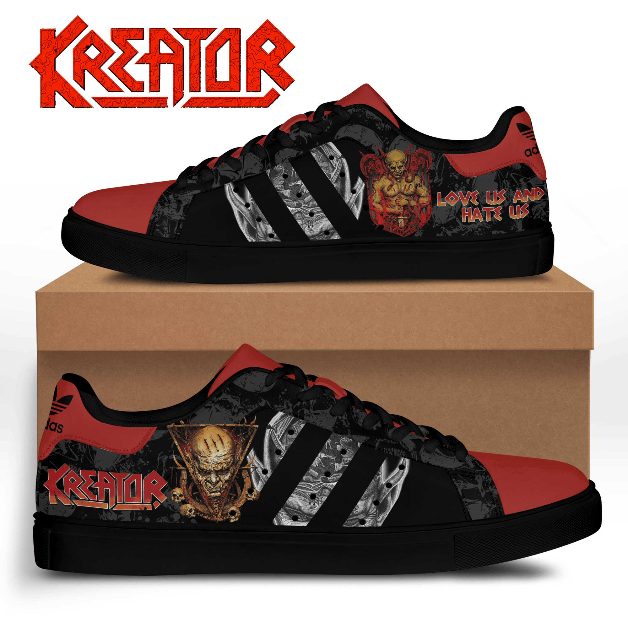 Ideafootwear Kreator Skate Stan Shoes Sneakes For Men And Women  1