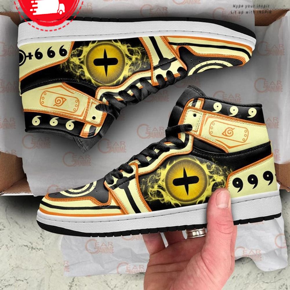 Ideafootwear Kurama NineTails AJ1 High Sneakers Shoes For Men And Women 1