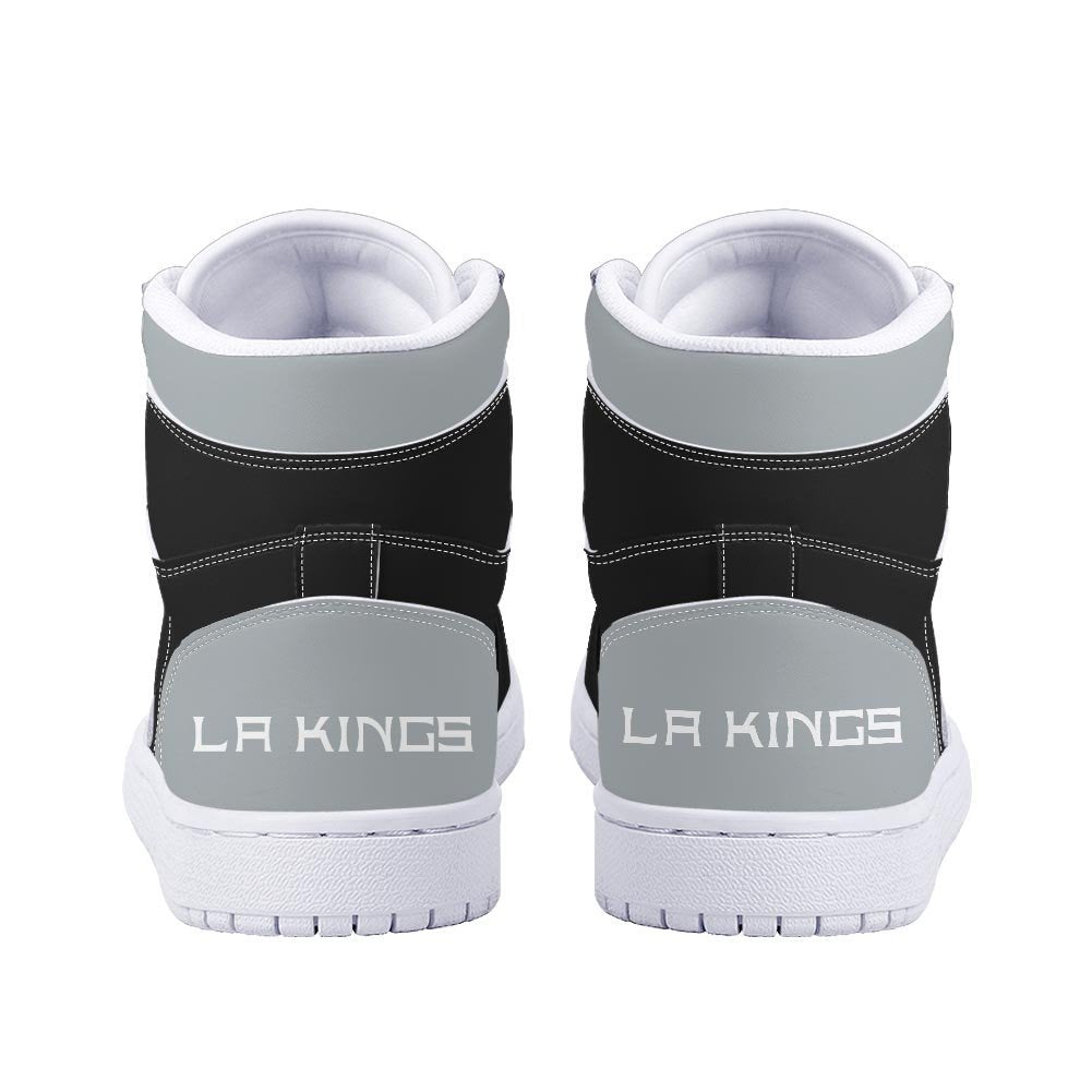 Ideafootwear LA Kings AJ1 High Sneakers Shoes For Men And Women 1
