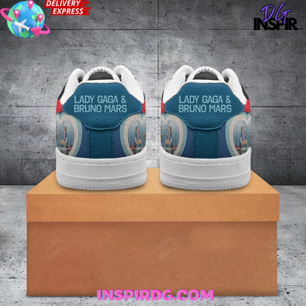 Ideafootwear Lady Gaga Air Low-Top Sneakers Shoes For Men And Women 6