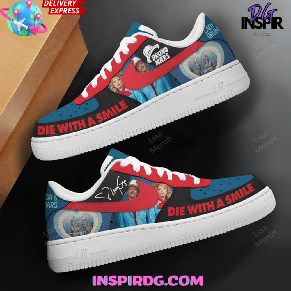 Ideafootwear Lady Gaga Air Low-Top Sneakers Shoes For Men And Women 6