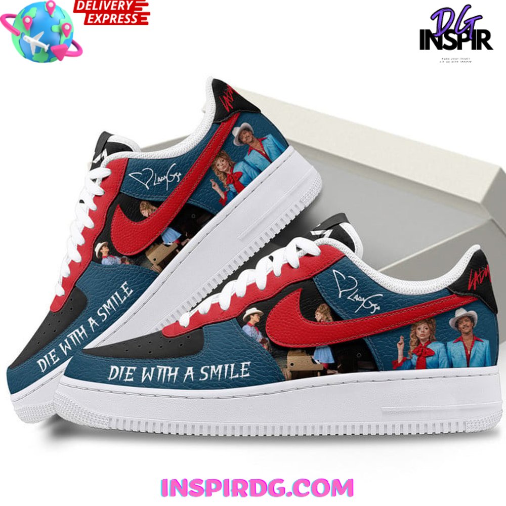 Ideafootwear Lady Gaga Air Low-Top Sneakers Shoes For Men And Women 5