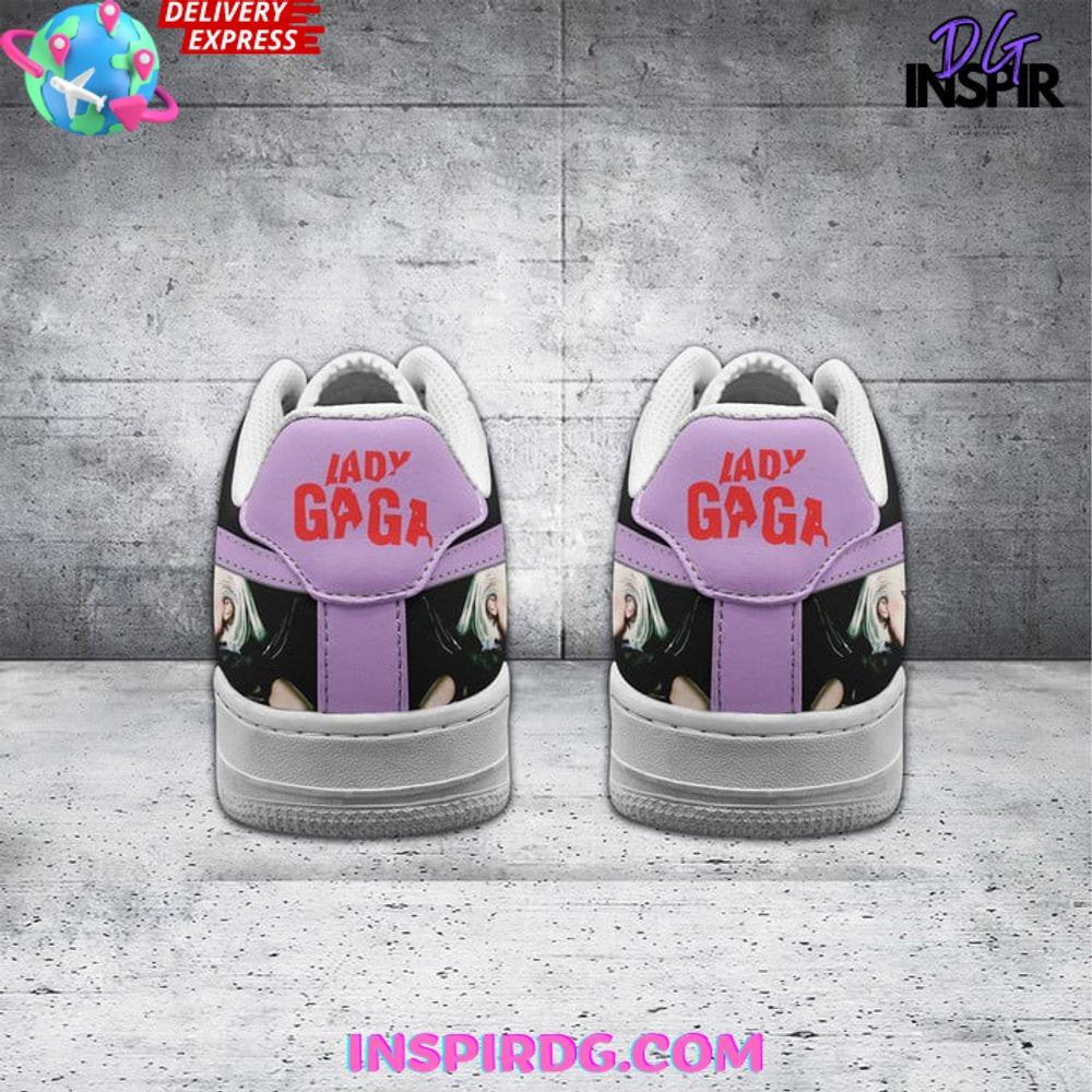 Ideafootwear Lady Gaga Air Low-Top Sneakers Shoes For Men And Women 3
