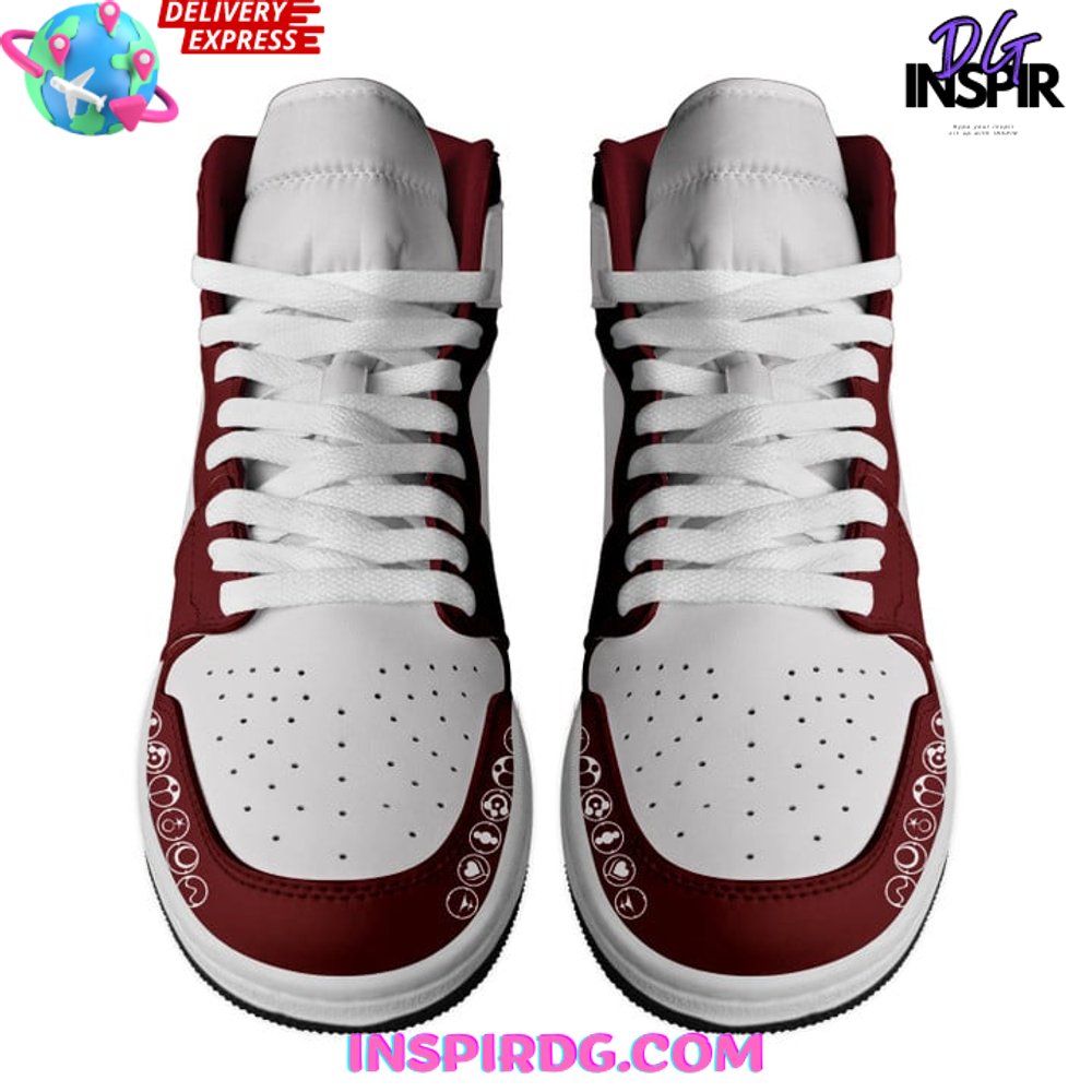 Ideafootwear Lady Gaga AJ1 High Sneakers Shoes For Men And Women 2