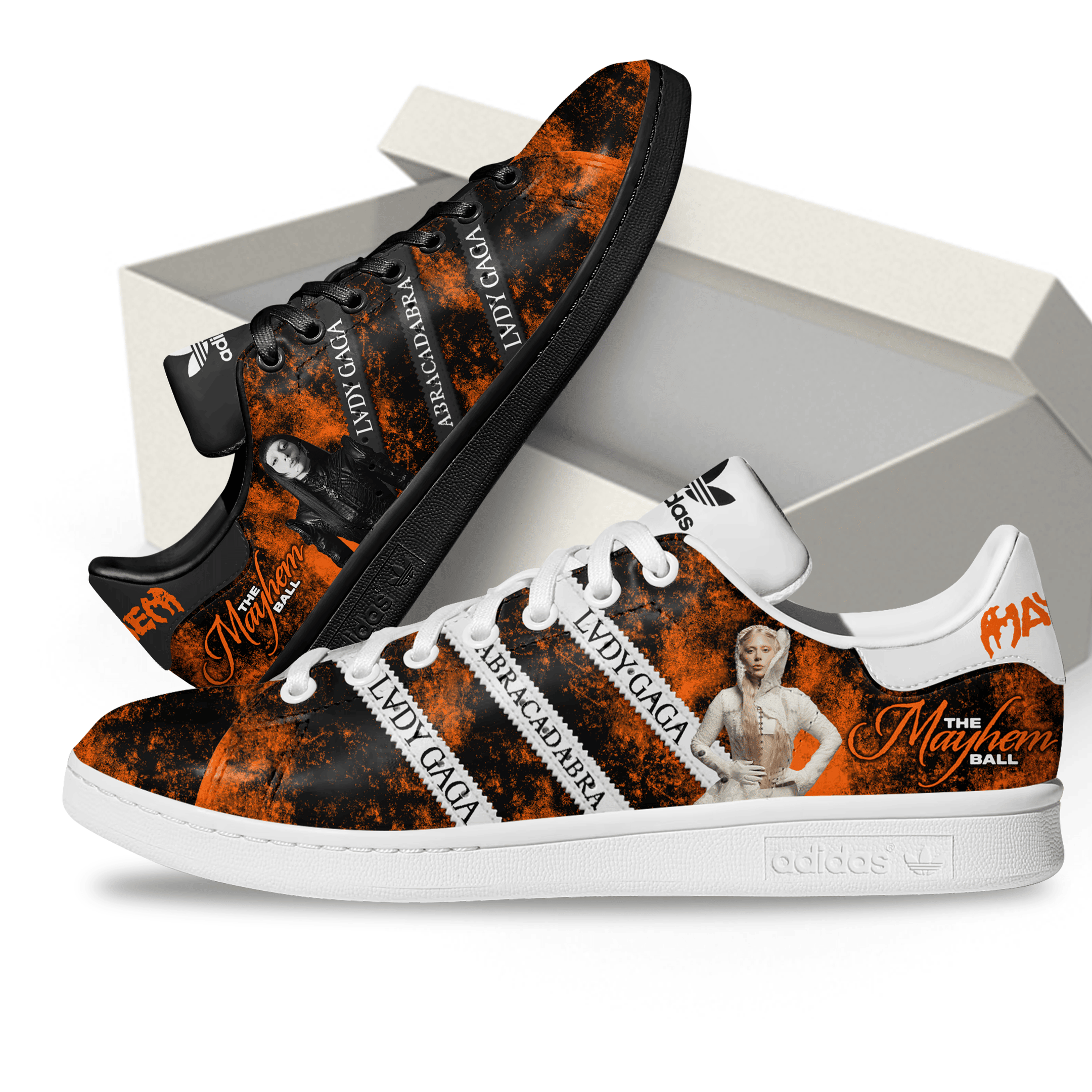 Ideafootwear Lady Gaga Skate Stan Shoes Sneakes For Men And Women 1