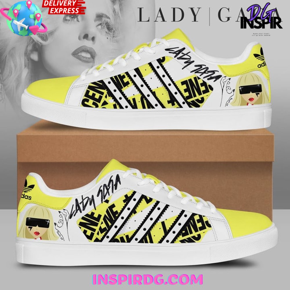 Ideafootwear Lady Gaga Skate Stan Shoes Sneakes For Men And Women 2