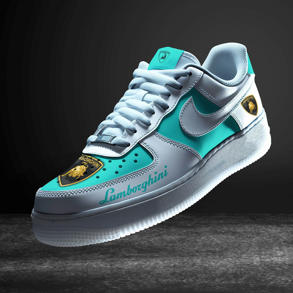 Ideafootwear Lamborghini Air Low-Top Sneakers Shoes For Men And Women 7