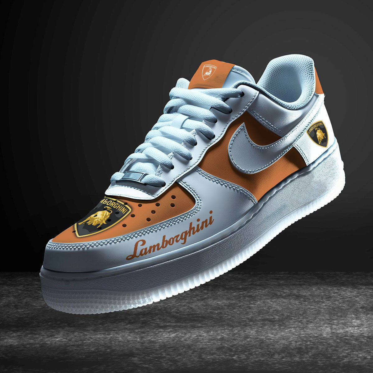 Ideafootwear Lamborghini Air Low-Top Sneakers Shoes For Men And Women 3