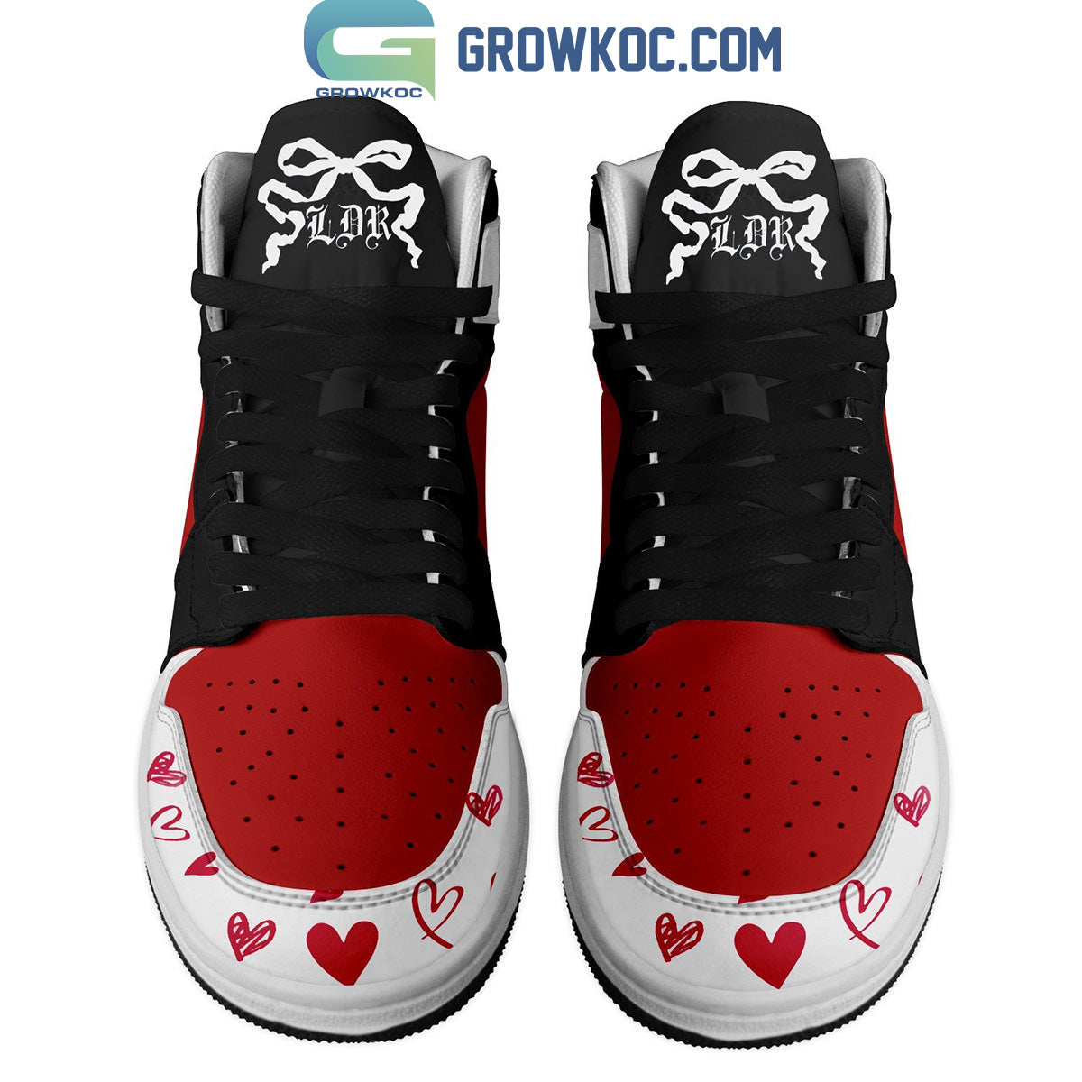 Ideafootwear Lana Del Rey AJ1 High Sneakers Shoes For Men And Women 2